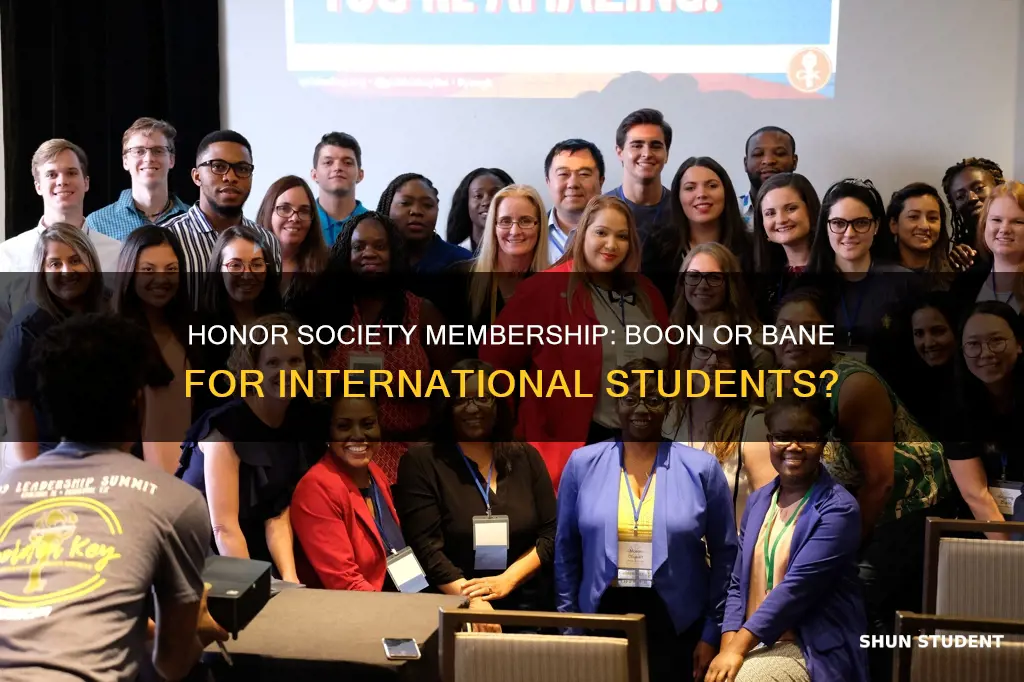 is honor society membership useful for international students