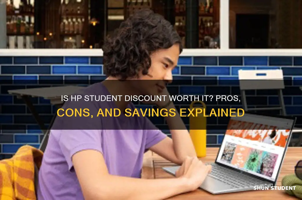 is hp student discount worth it