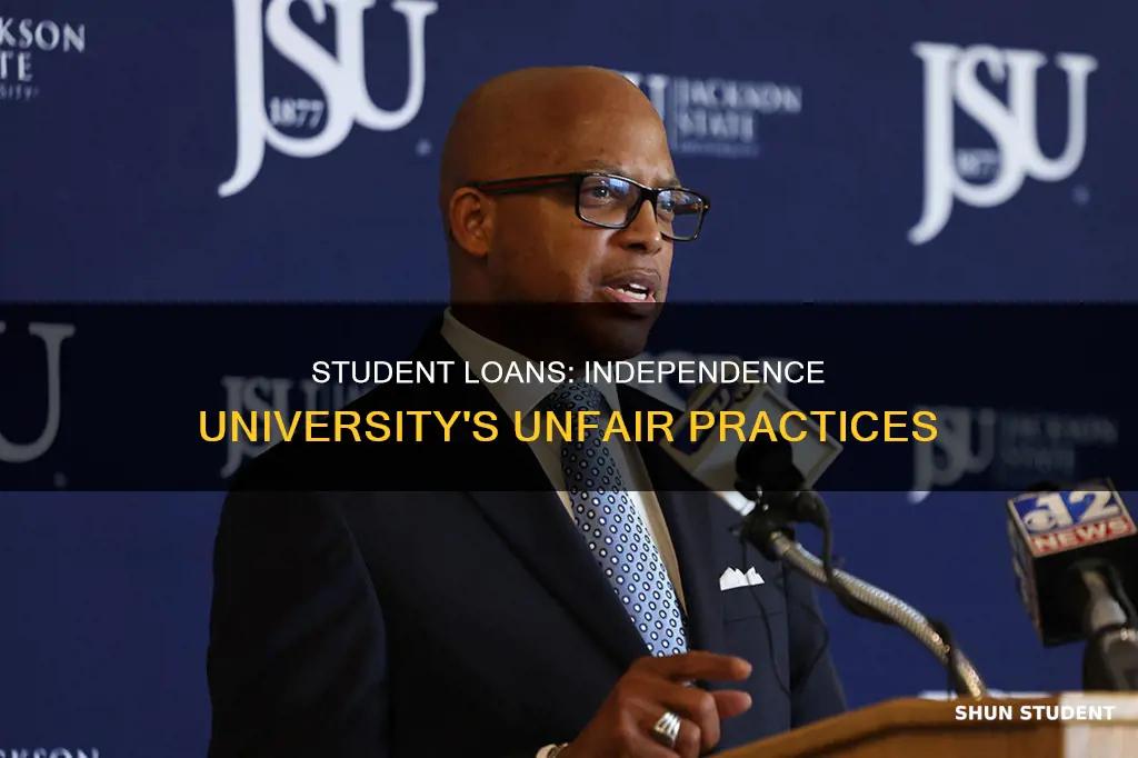 is independence university stealing people student loans