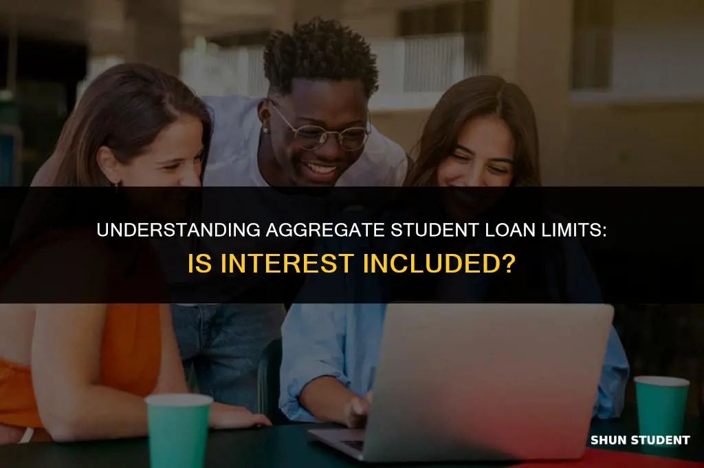 is interest included in aggregate student loan limit