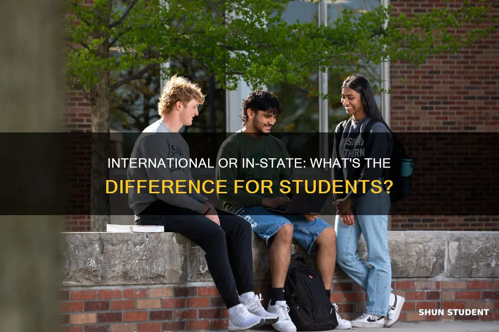 is international an instate student