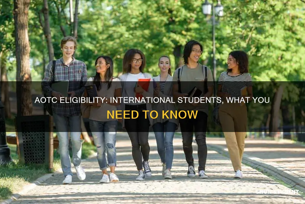 is international student eligible for aotc