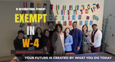 International Students: W-4 Exempt Status Explained