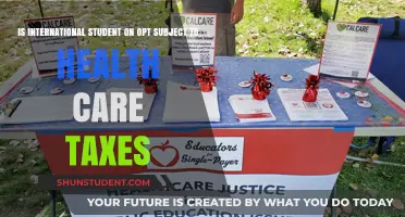 International Students: OPT and Healthcare Taxes
