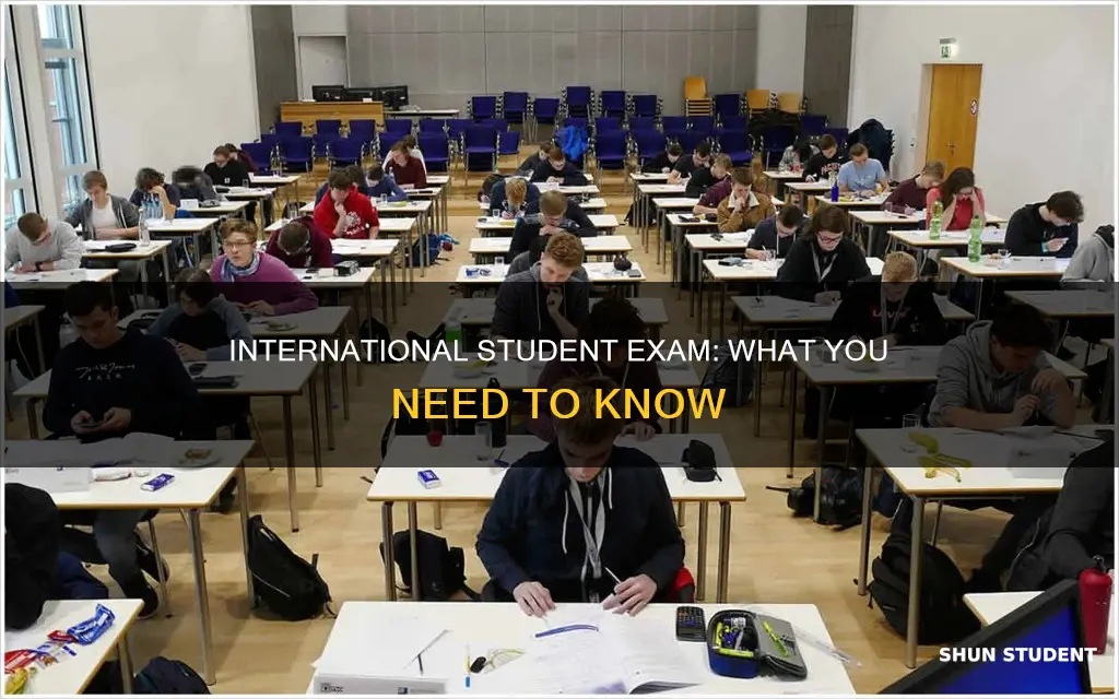 is international student want to exam
