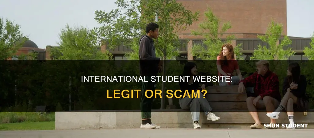 is international student website legit