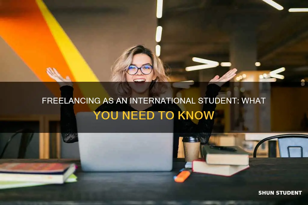 is international students allowed to do freelance