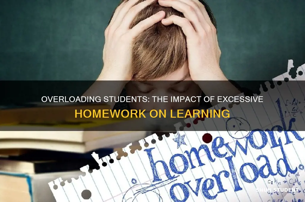 is it bad if a teacher overwhelms students with homework