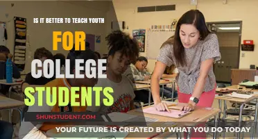 Teaching Youth vs. College Students: Which Path Offers Greater Impact?