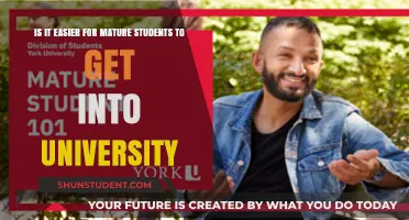 Mature Students: Easier University Entry?