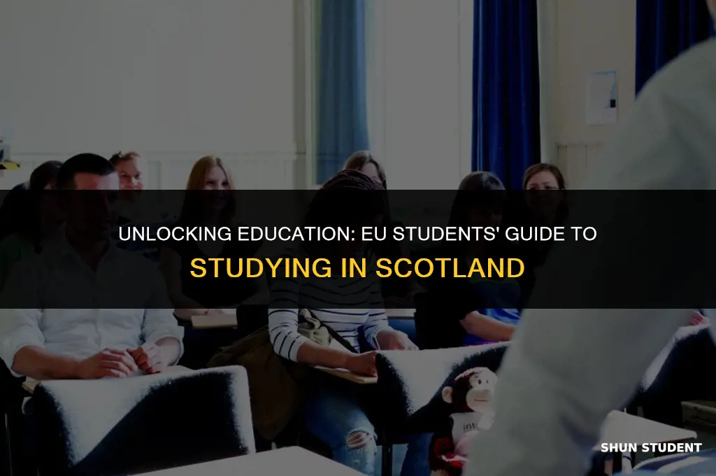 is it free for eu students to study in scotland
