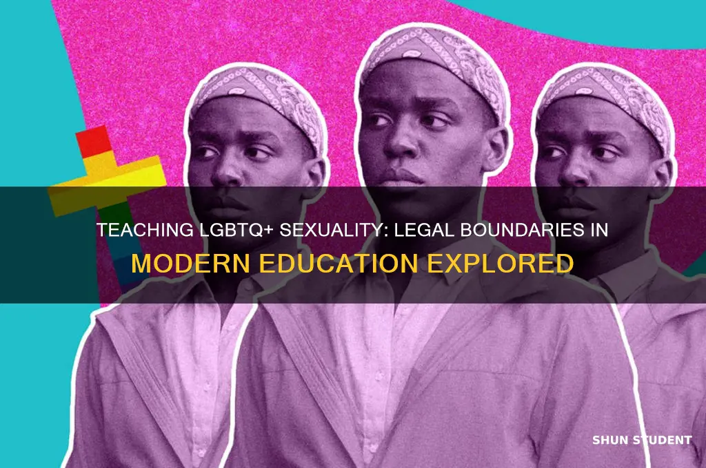 is it illega to teach students about gay sex