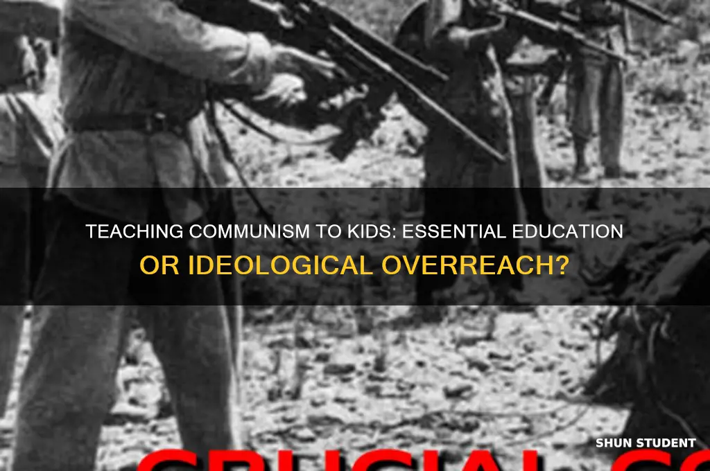 is it important to teach children communism to student