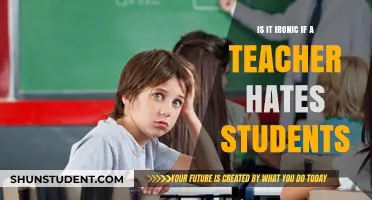 Teacher's Paradox: The Irony of Disliking Those You Teach