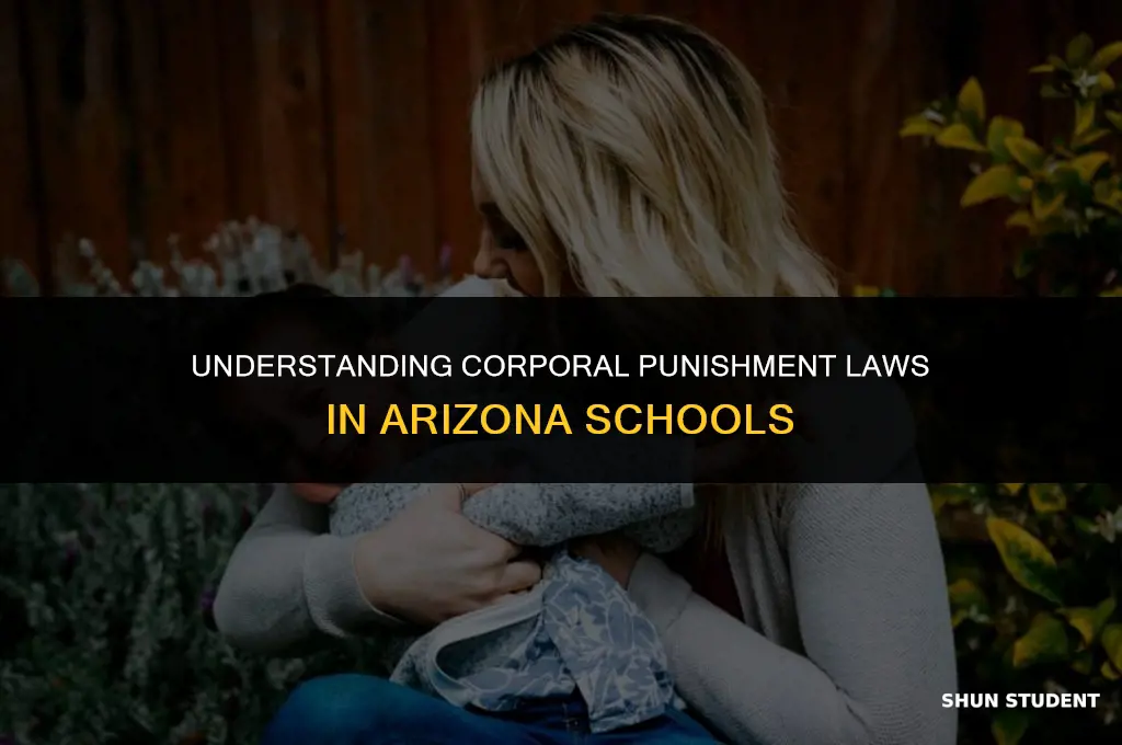 is it legal for teachers to hit students in arizona