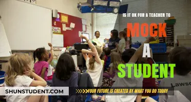 Mocking Students: Ethical Boundaries for Teachers in the Classroom