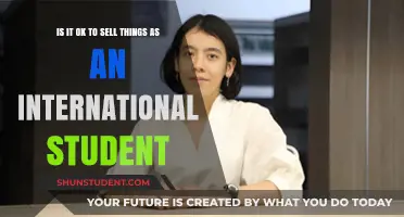 Selling as an International Student: What's Allowed?