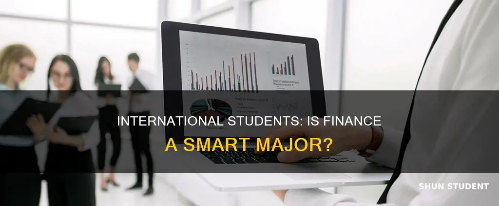 is it wise for international student to major in finance