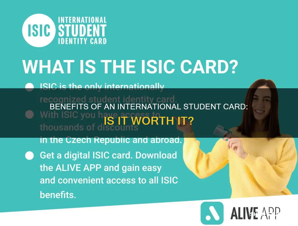 is it worth getting an international student card