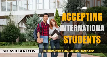 Japan: Open for International Students?