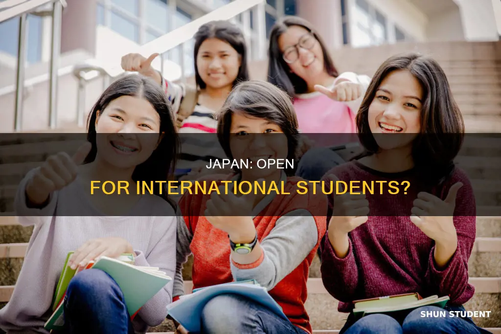 is japan accepting international students