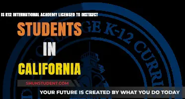 K12 International Academy: Licensed to Teach in California?