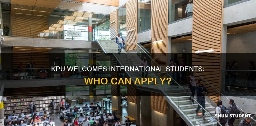 is kpu taking international students