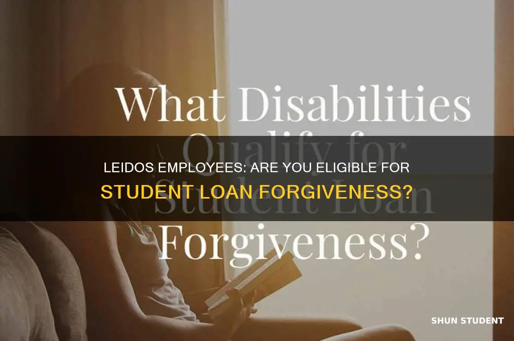 is leidos qualified for student loan forgiveness
