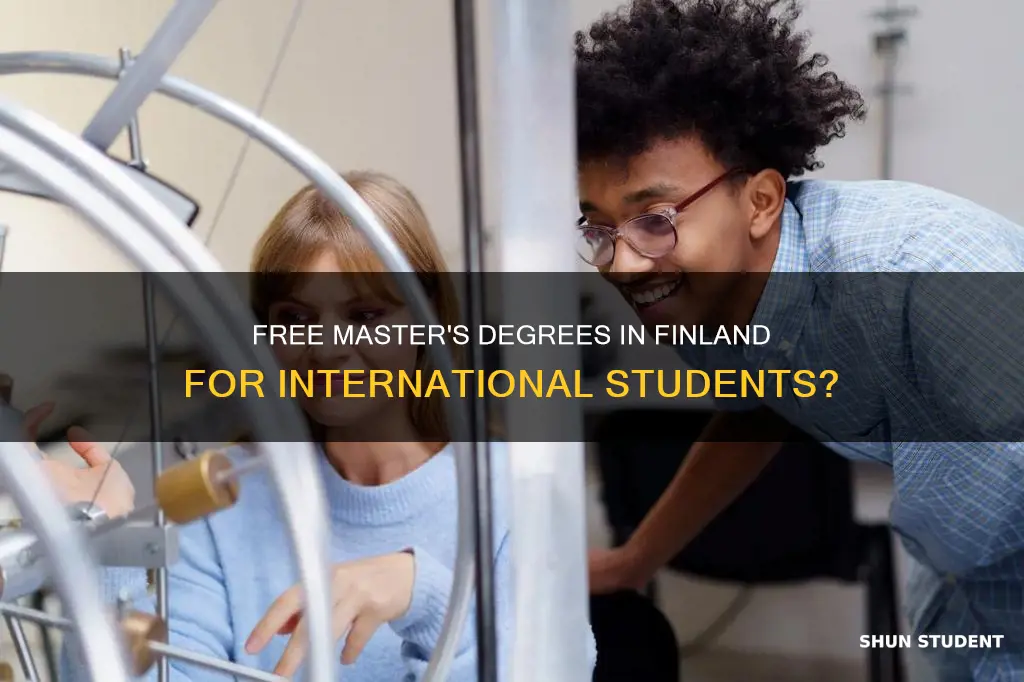 is masters free in finland for international students