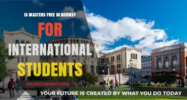 Study Masters for Free in Norway as an International Student