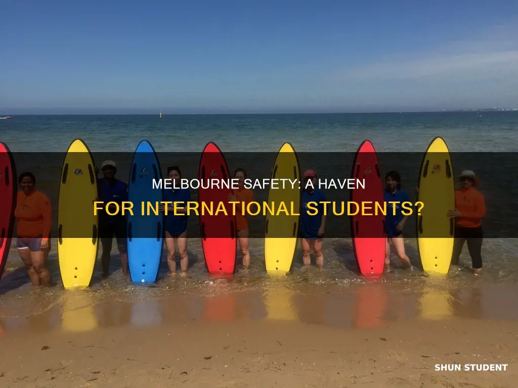is melbourne safe for international students