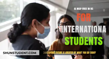 MSP Coverage for International Students in BC: What's Free?