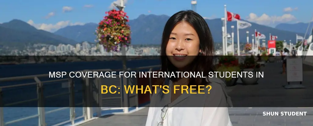 is msp free in bc for international students