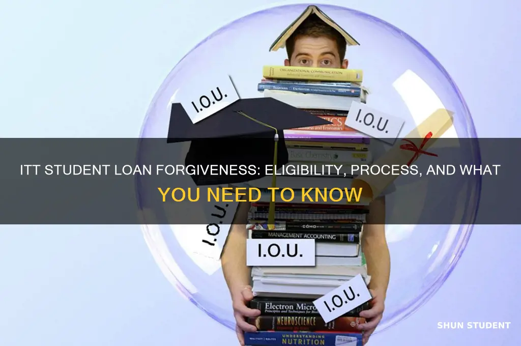 is my itt student loan forgiveness