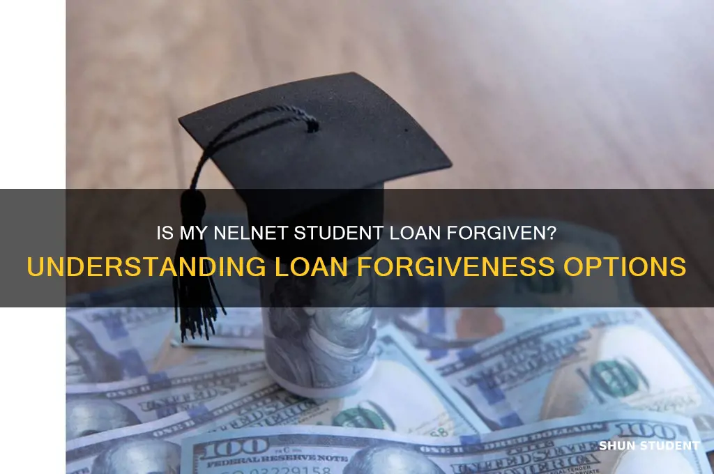 is my nelnet student loan forgiven