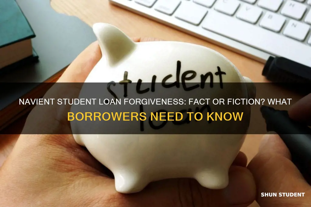 is navient forgiving all student loans