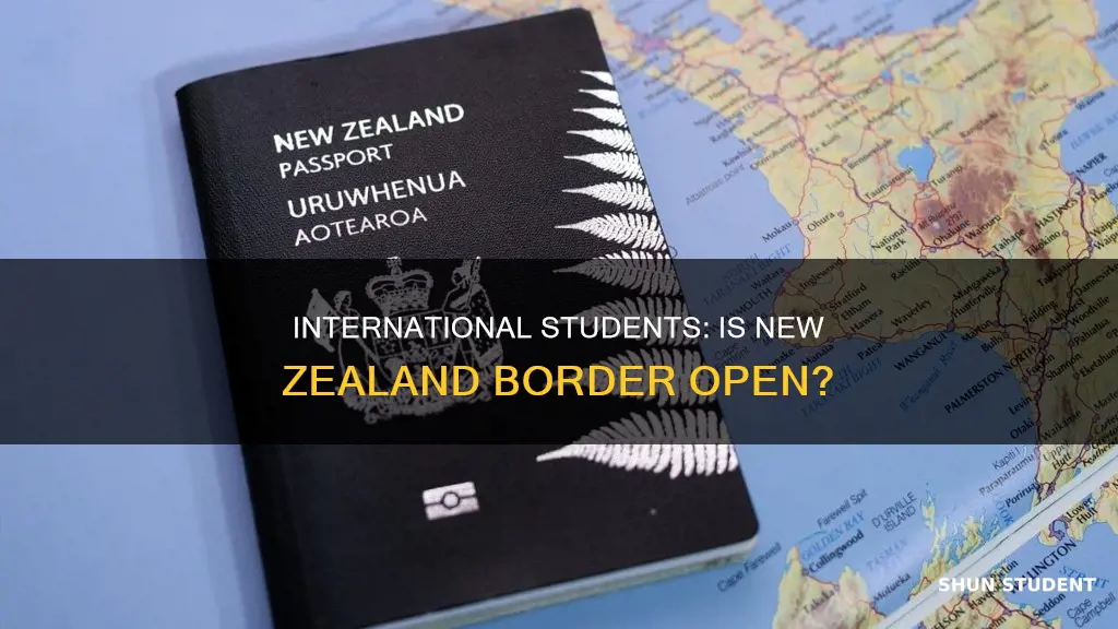 is new zealand border open for international students