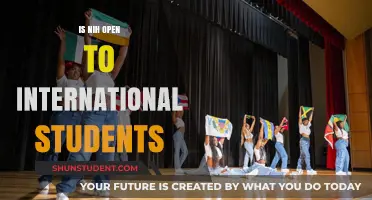 International Students at NIH: Who's Eligible?
