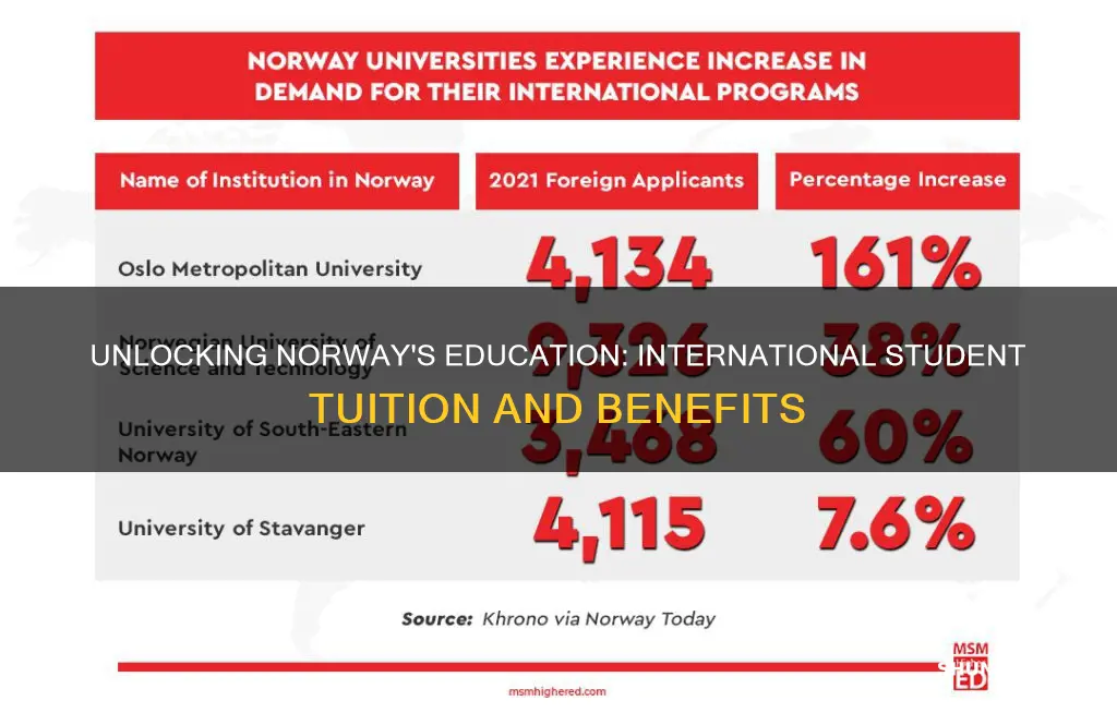 is norway university free for international students