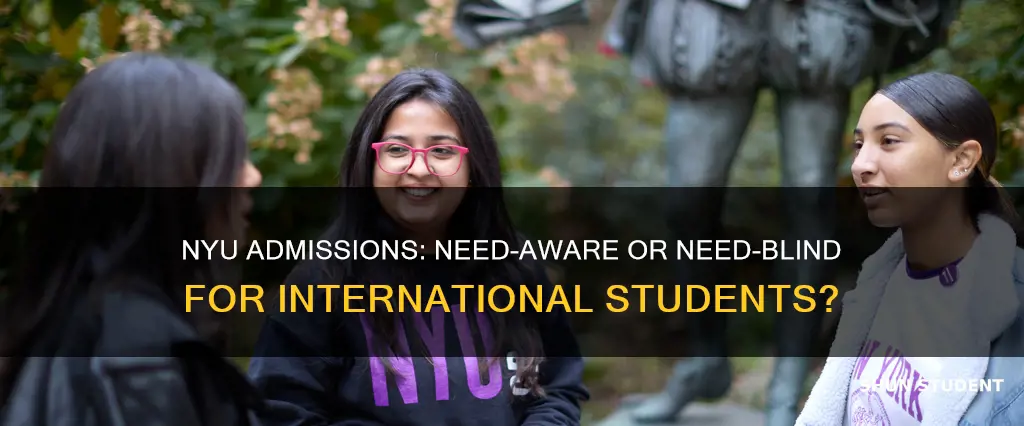 is nyu need aware for international students