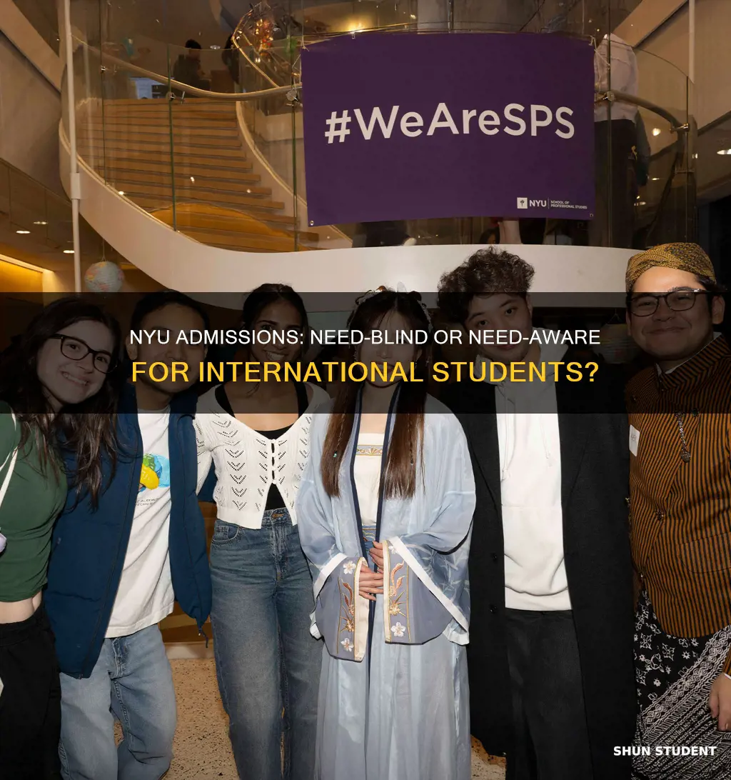 is nyu need blind for international students