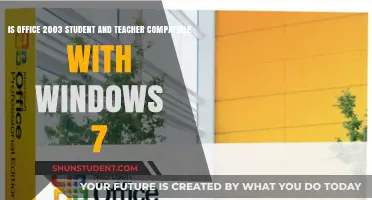 Office 2003 Student and Teacher Edition: Windows 7 Compatibility Explained