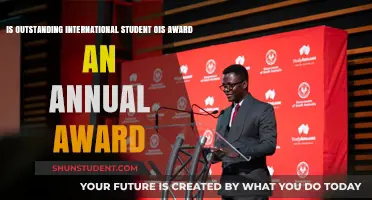 International Students: OIS Award Frequency