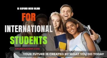 Oxford's Blindness to International Student Finances