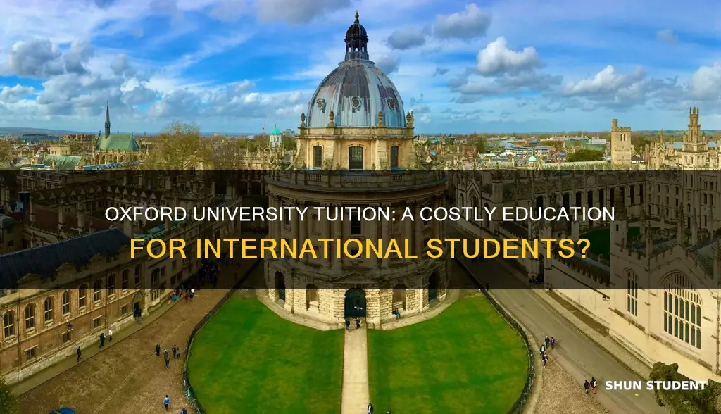 is oxford university expensive for international students