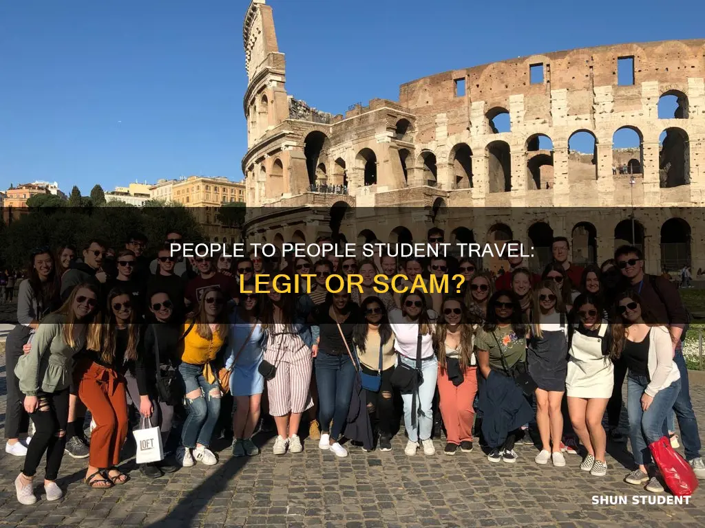 is people to people international student travel programs legit