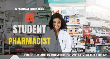 What's the Difference: Pharmacy Intern vs. Student Pharmacist?