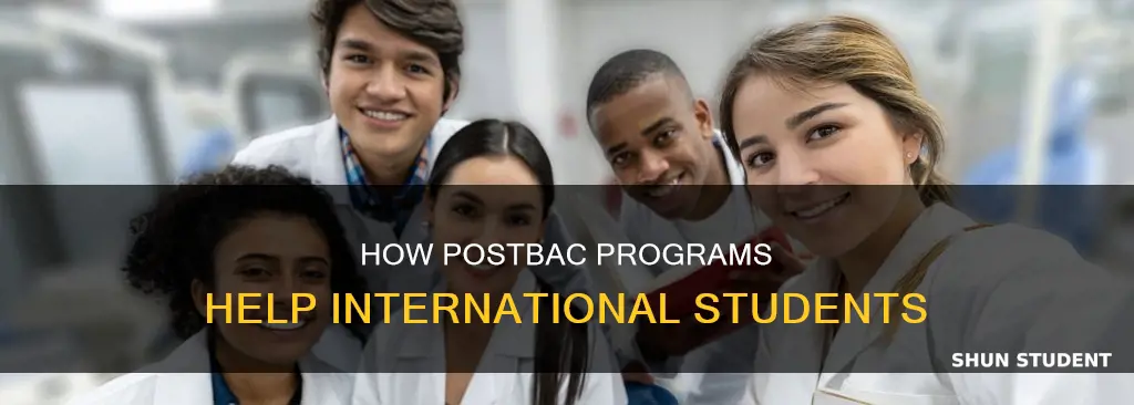 is postbac for international students