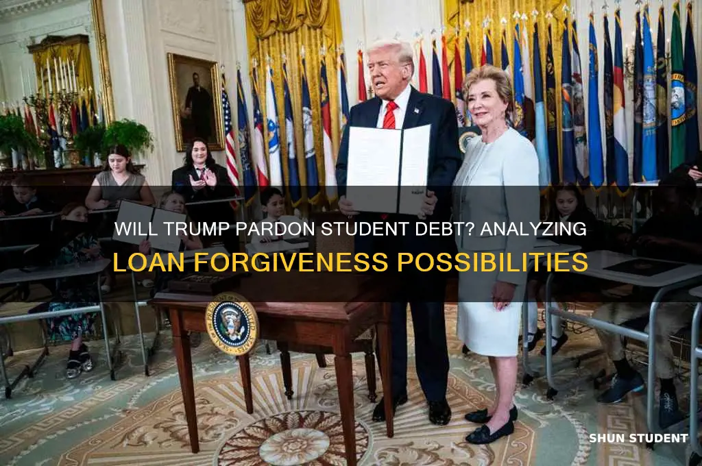 is president trump going to forgive student loans