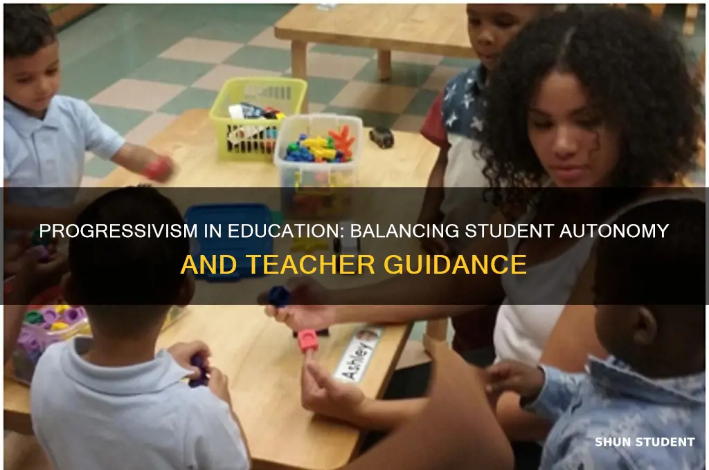 is progressivism student or teacher centered